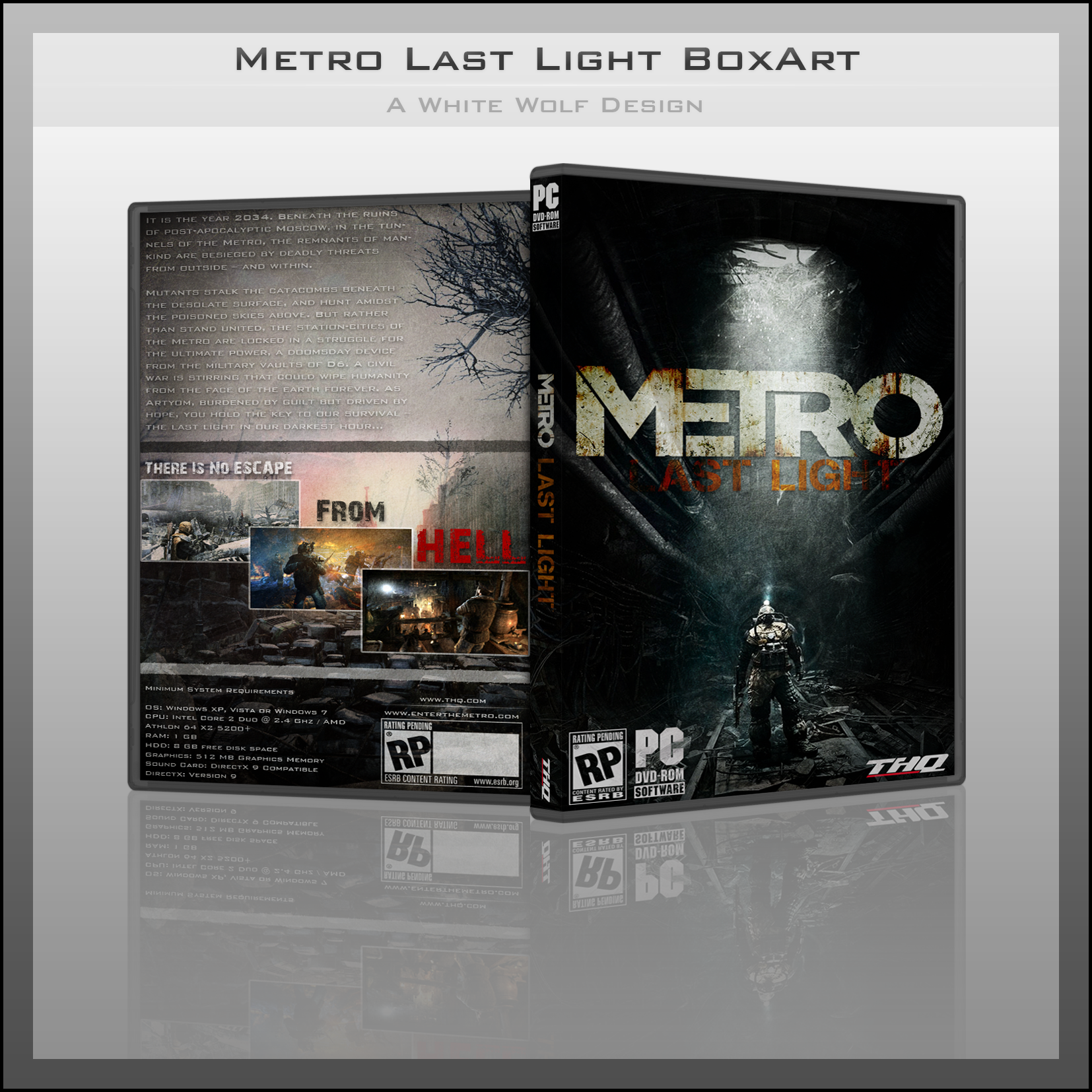 Metro Last Light box cover
