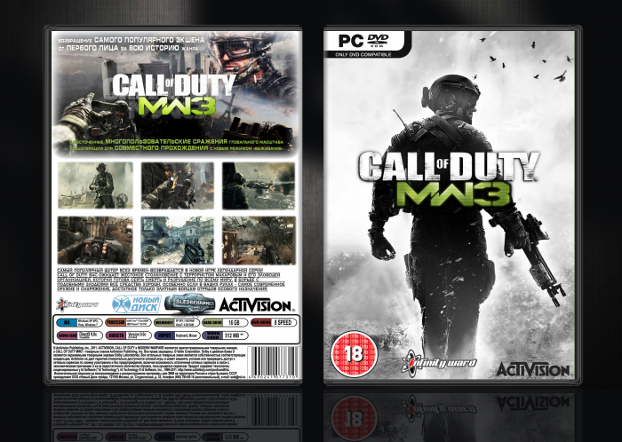 Call of Duty: Modern Warfare 3 box art cover