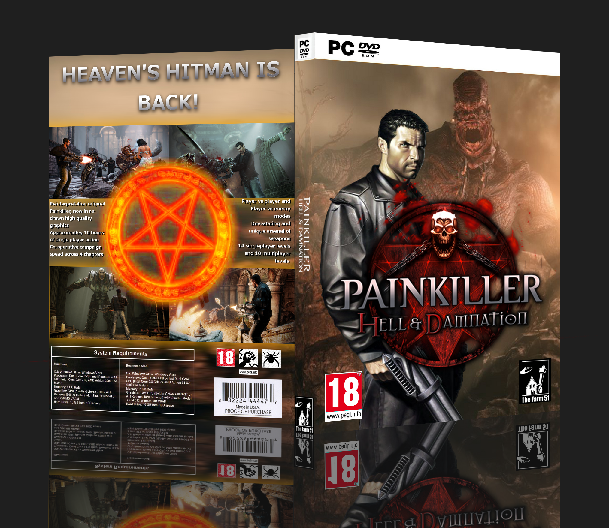 Painkiller: Hell & Damnation box cover