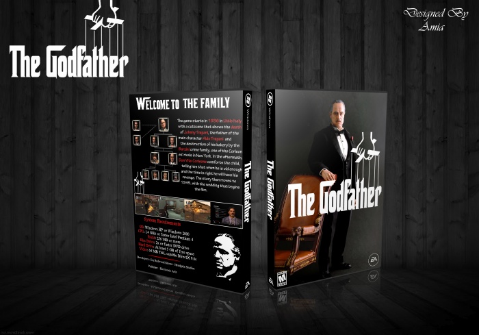 The Godfather box art cover