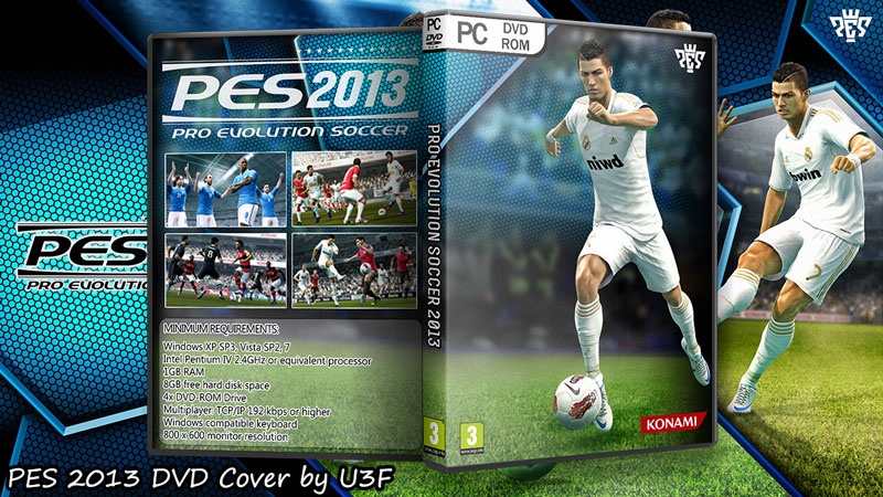 Pes 2013 box cover
