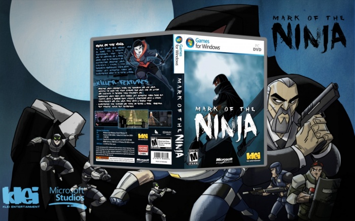 Mark of the ninja box art cover