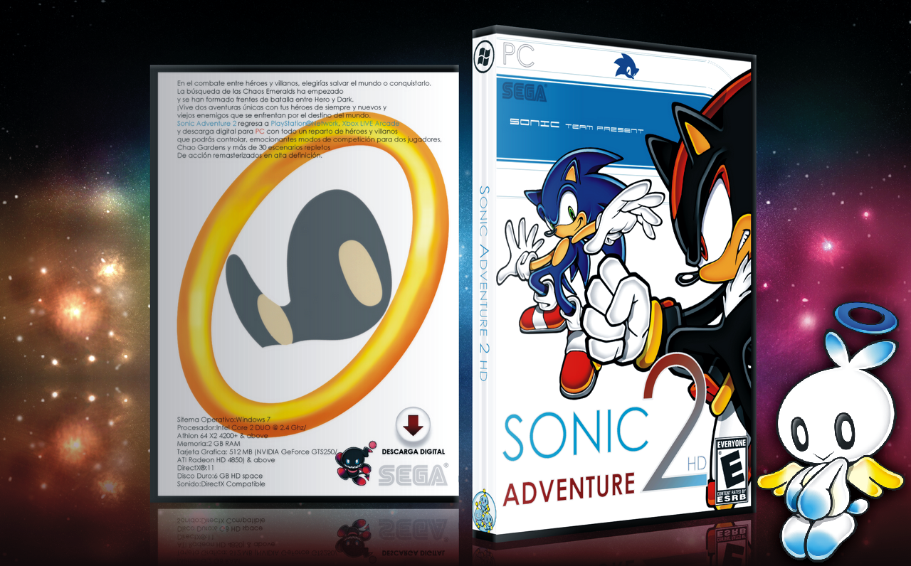 Sonic Adventure 2 Cover Box box cover