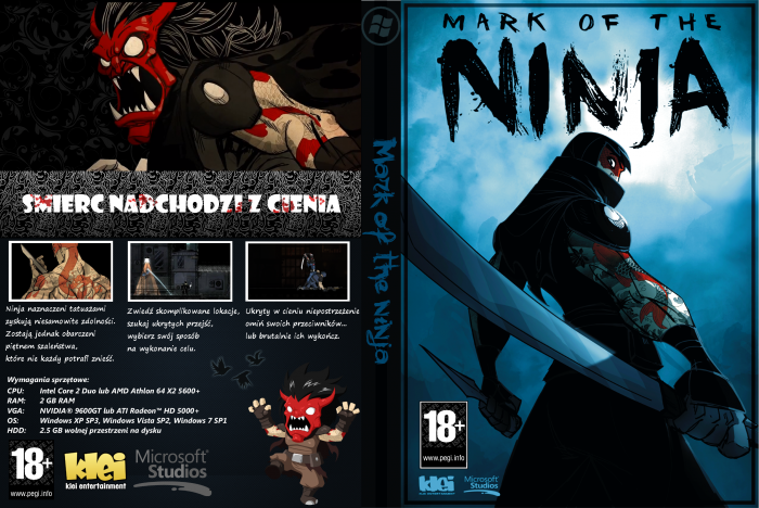 Mark of the ninja box art cover