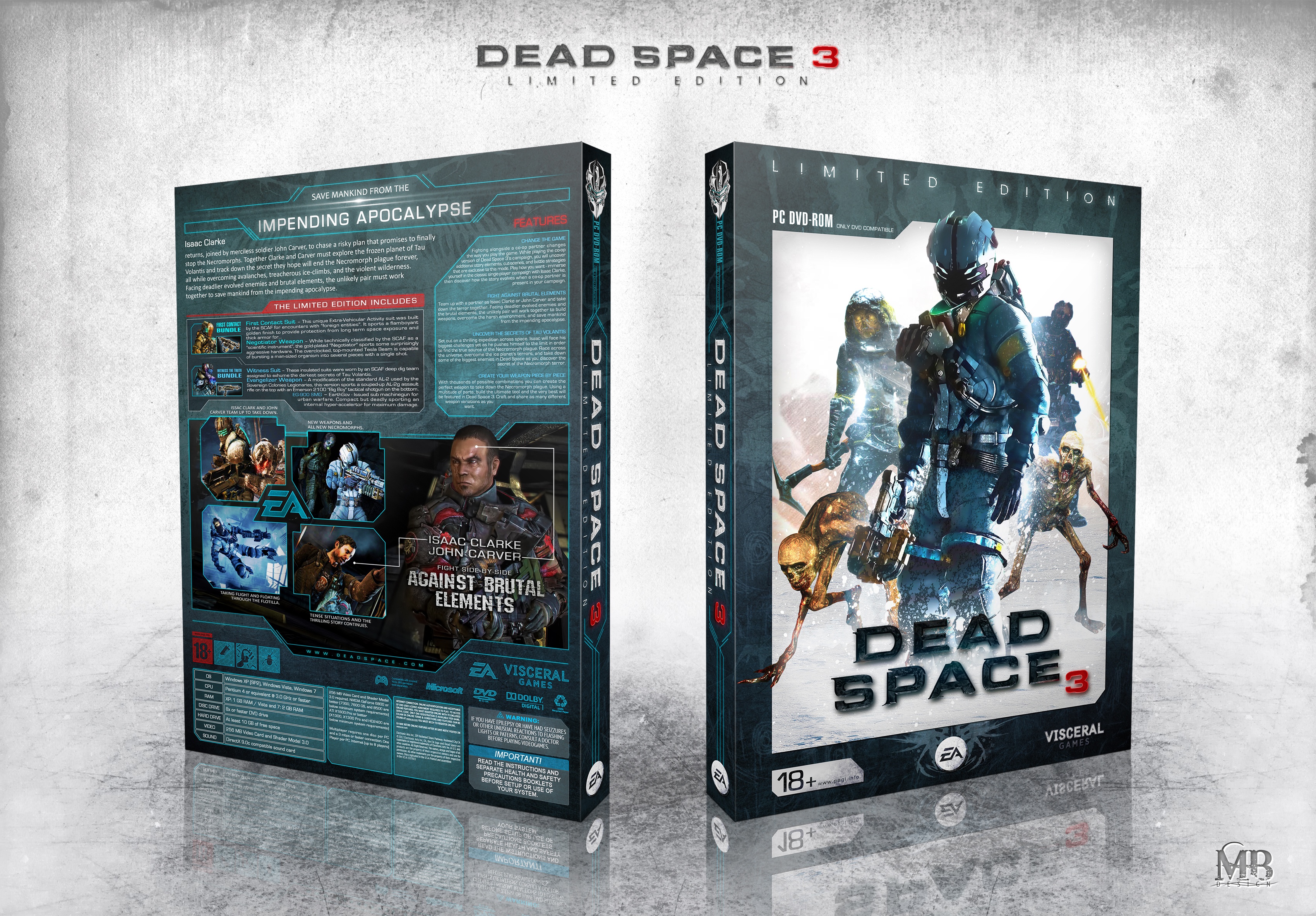 dead space 3 limited edition contiewnt quoi?