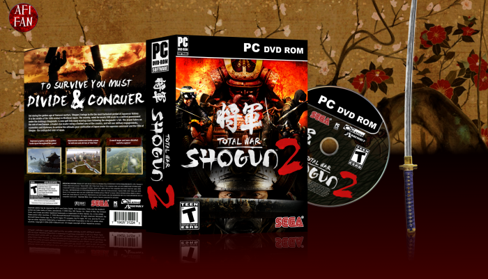 Total War: Shogun 2 box art cover