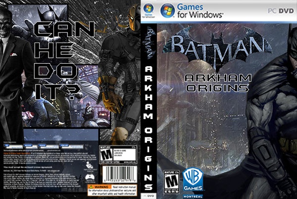 Batman:Arkham Origins box cover