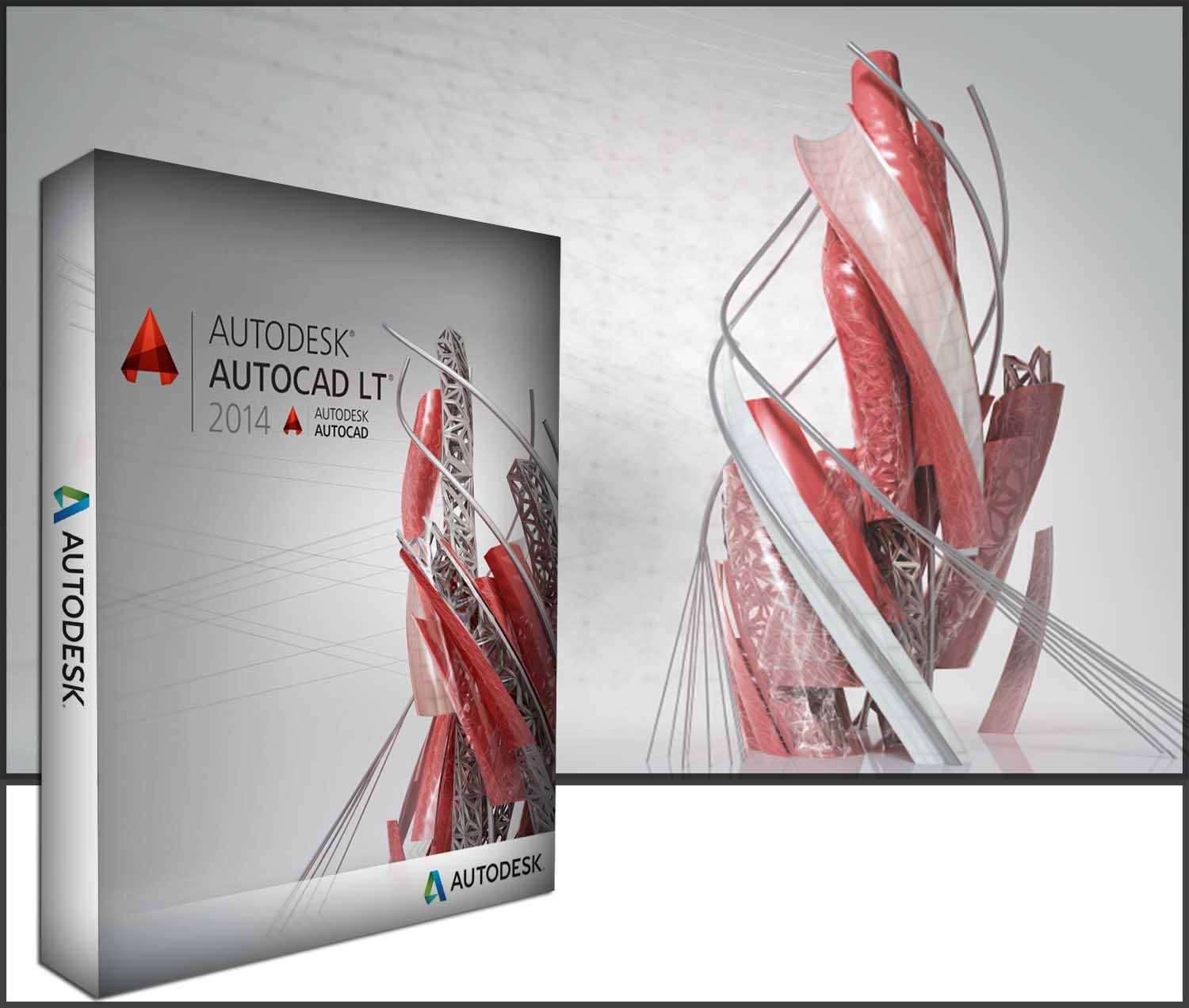 AutoCAD 2014 box cover