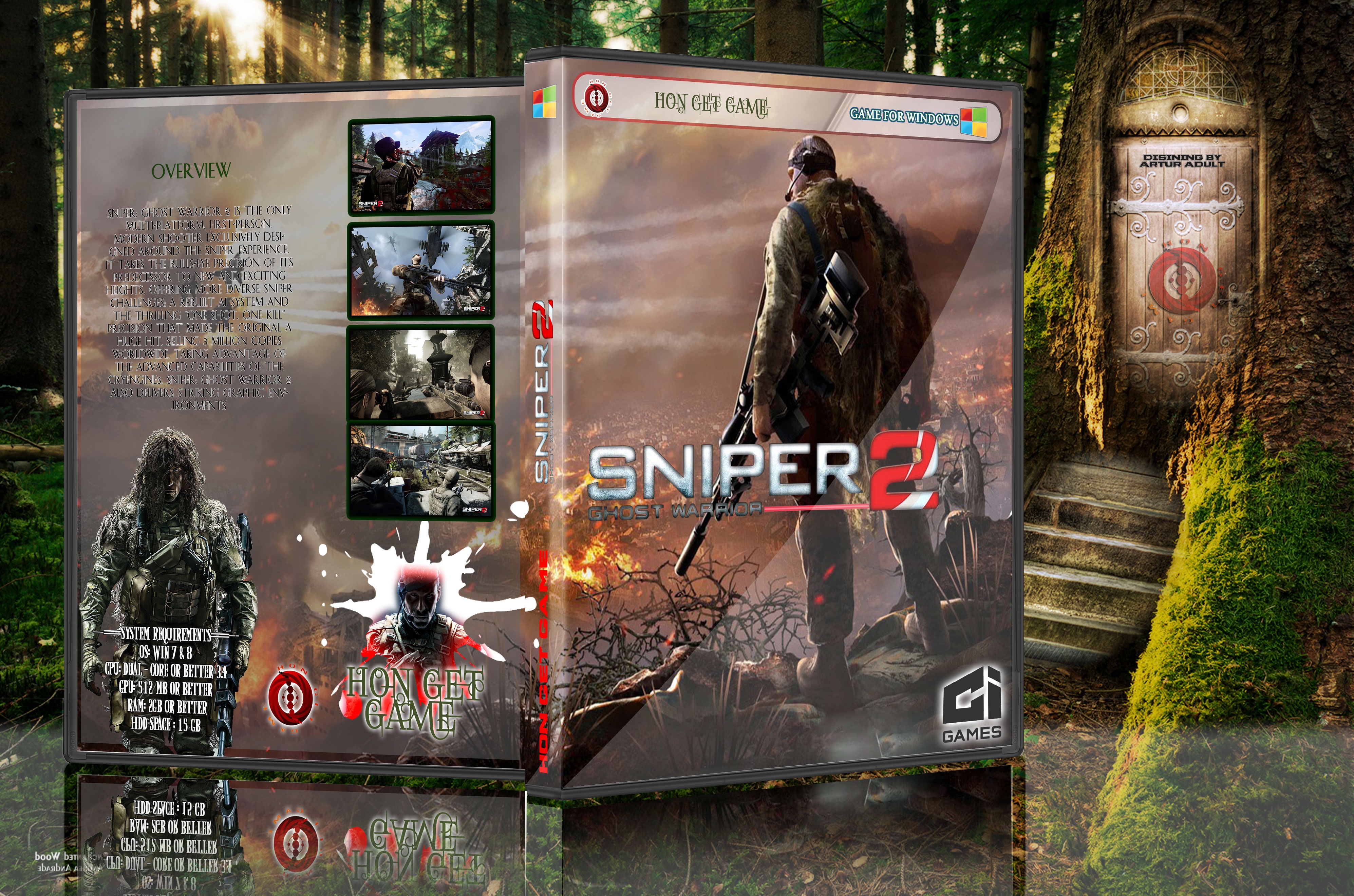 Sniper Ghost Warrior 2 box cover