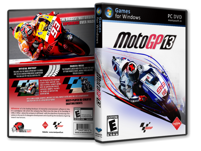 MotoGP 13 box art cover