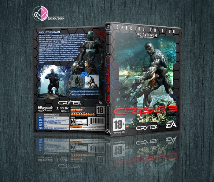 Crysis 3 box art cover
