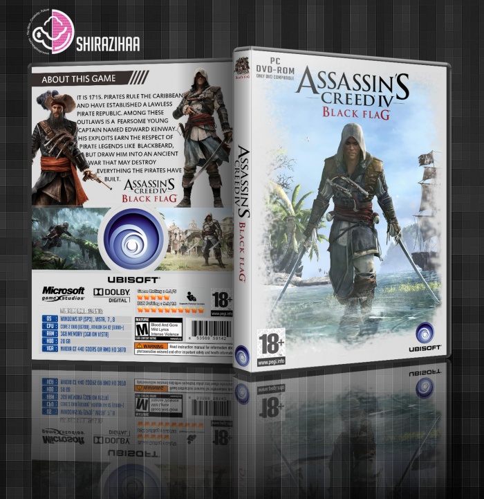 Assassin's Creed IV: Black Flag box art cover