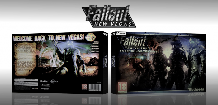 Fallout: New Vegas GOTY box art cover
