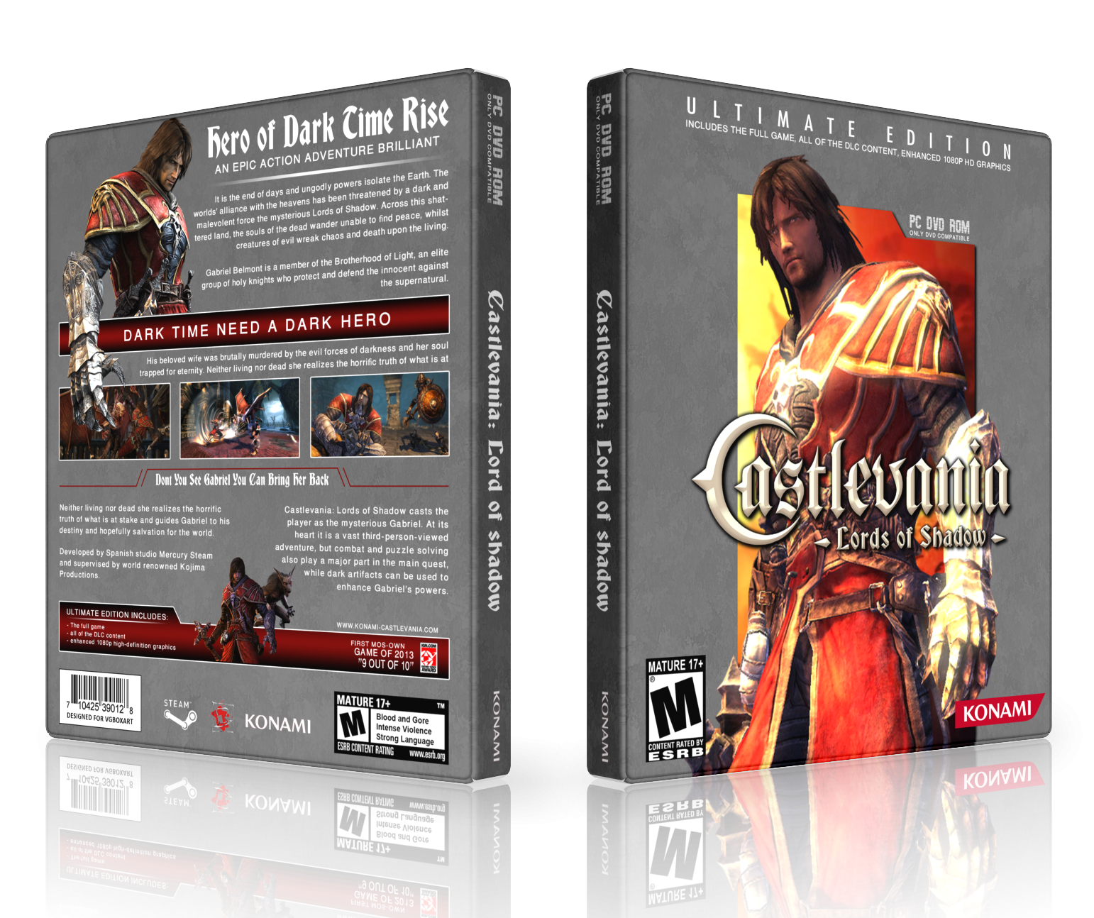 Castlevania: Lords of Shadow box cover