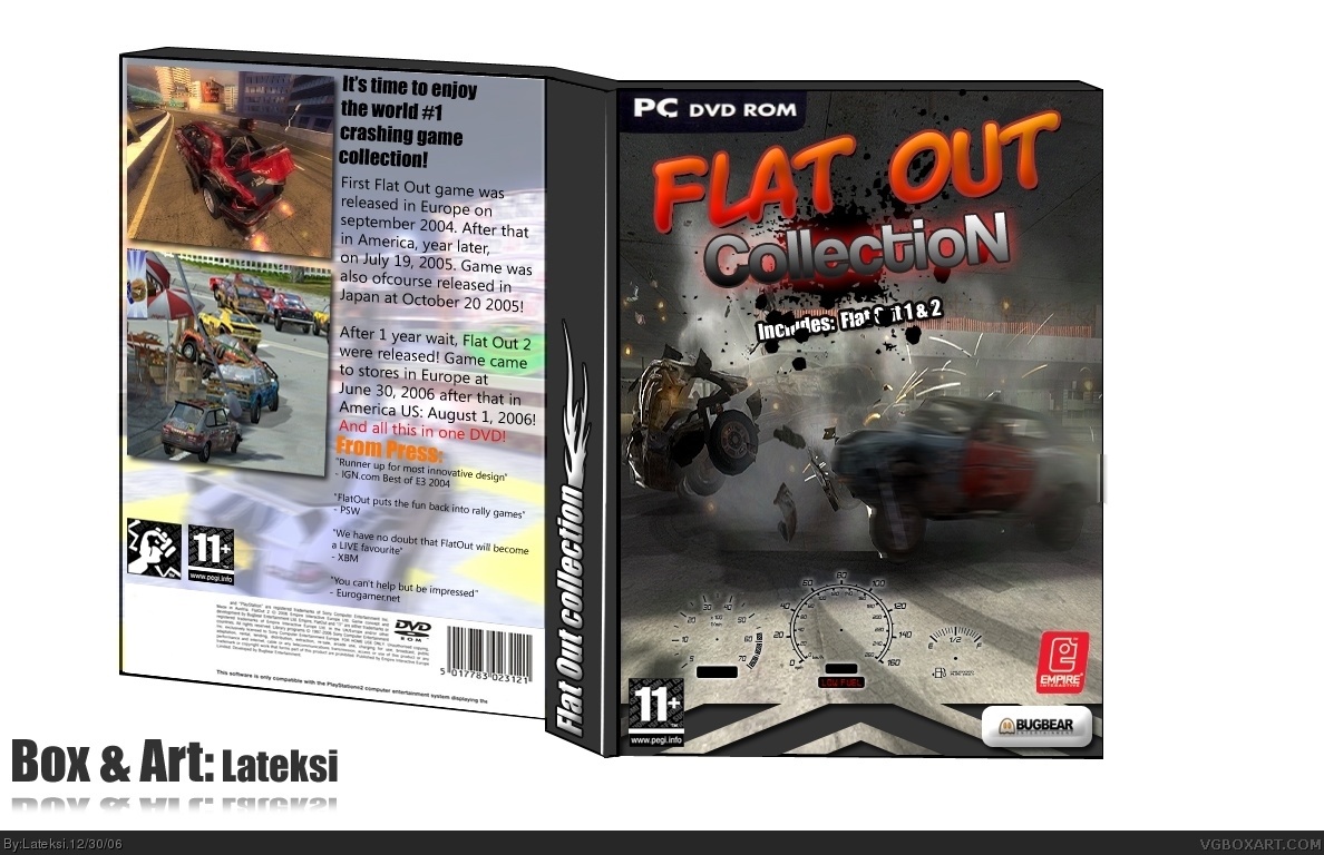Flat Out Collection box cover