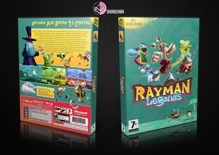 Rayman Legends box art cover