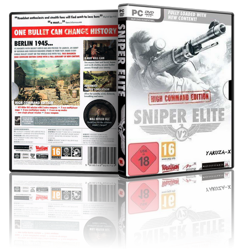 Sniper Elite V2 High Command Edition box cover