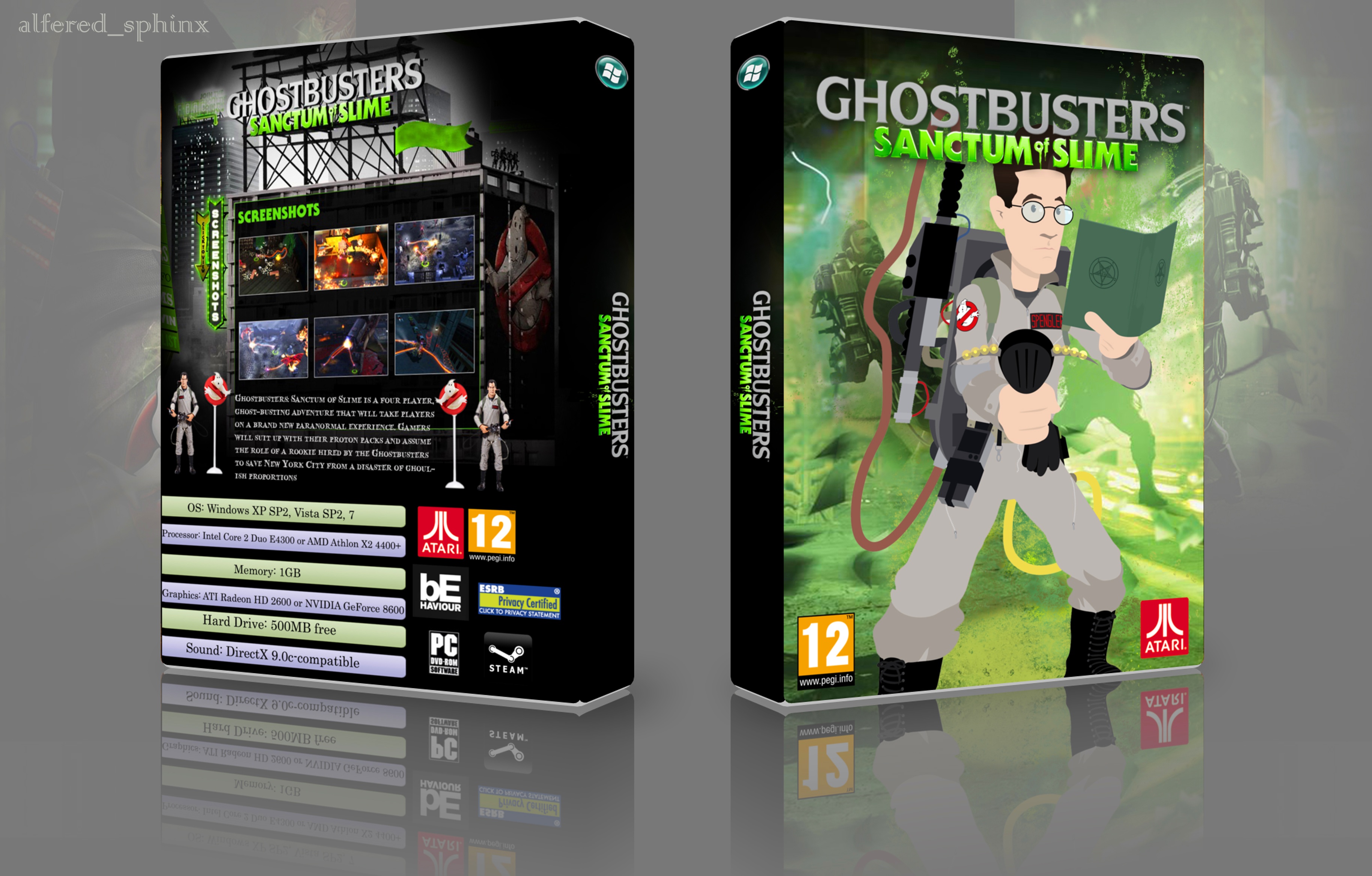 Ghostbusters Sanctum Of Slime box cover