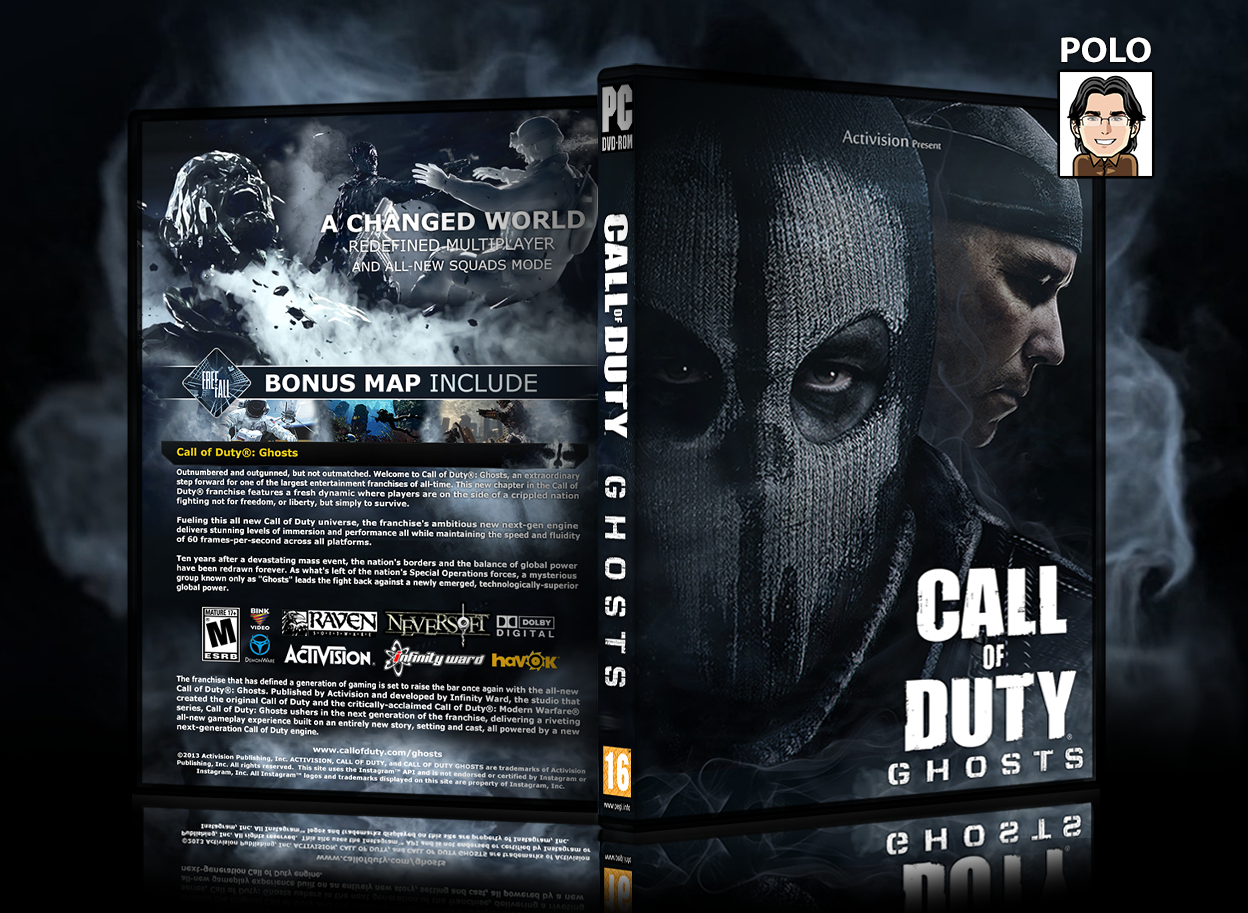 Call Of Duty: Ghosts box cover