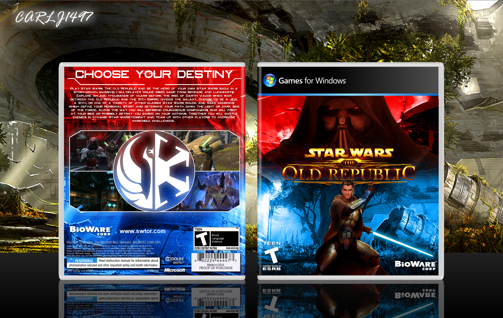 Star Wars: The Old Republic box cover