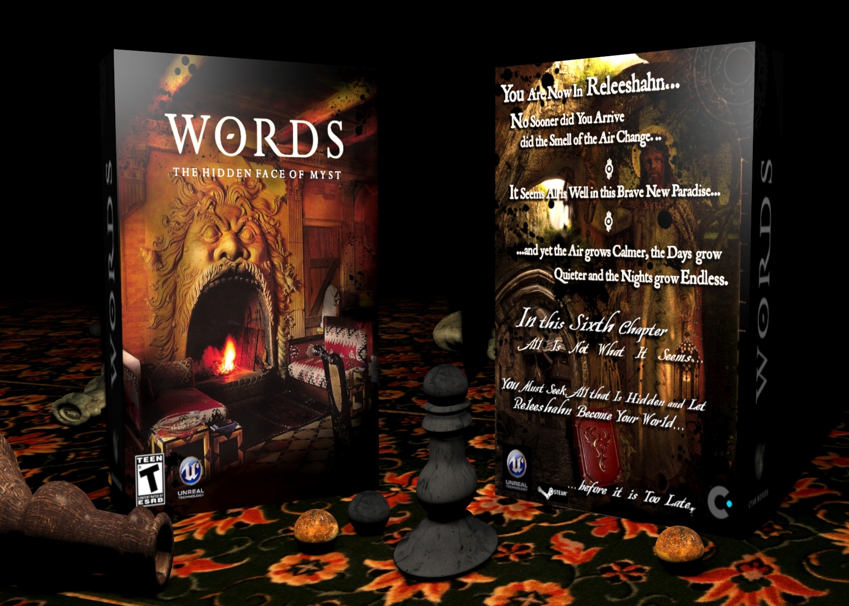 Myst VI: Words box cover
