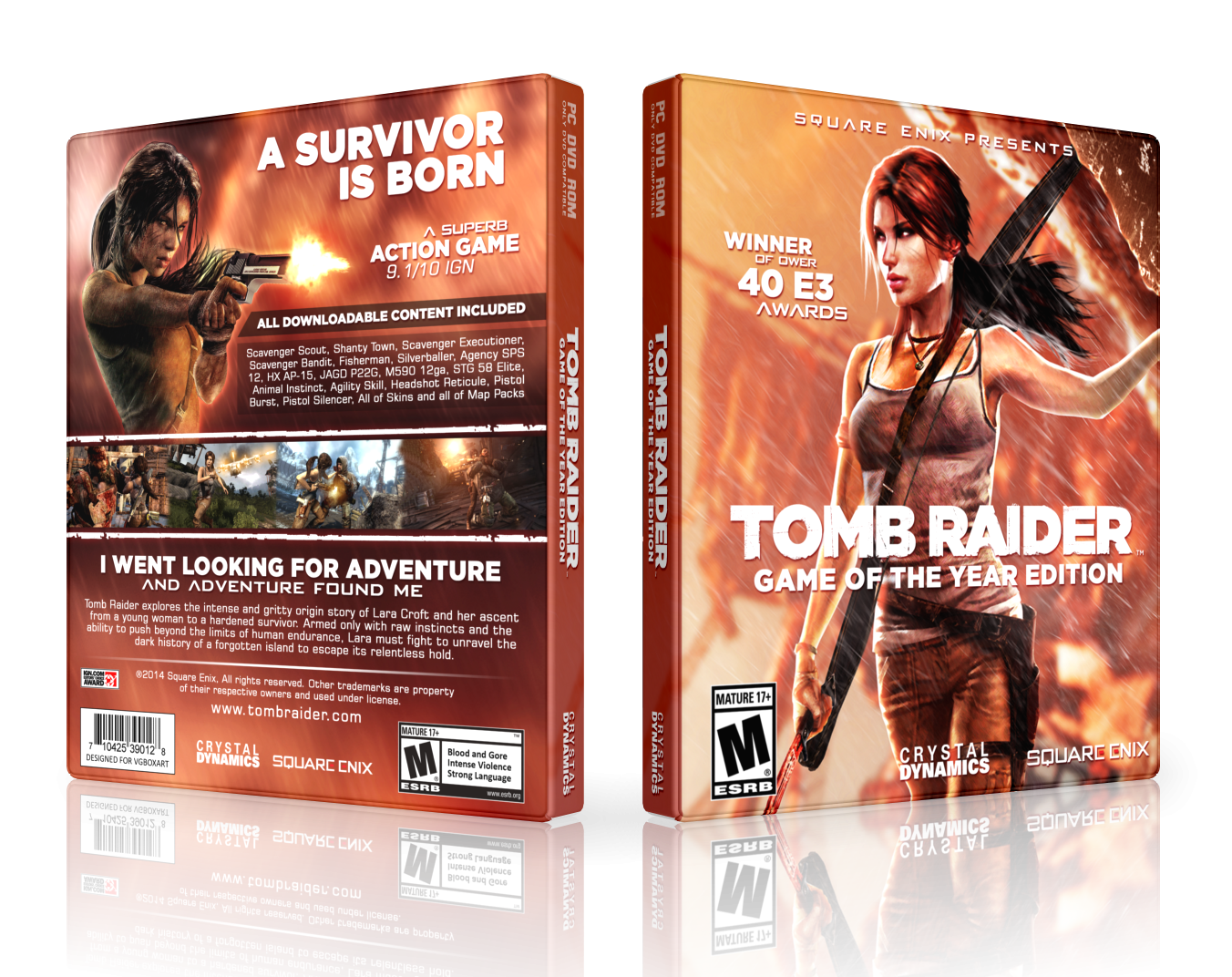 Tomb Raider: GOTY box cover