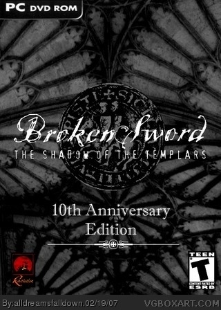 Broken Sword: The Shadow of the Templars box cover