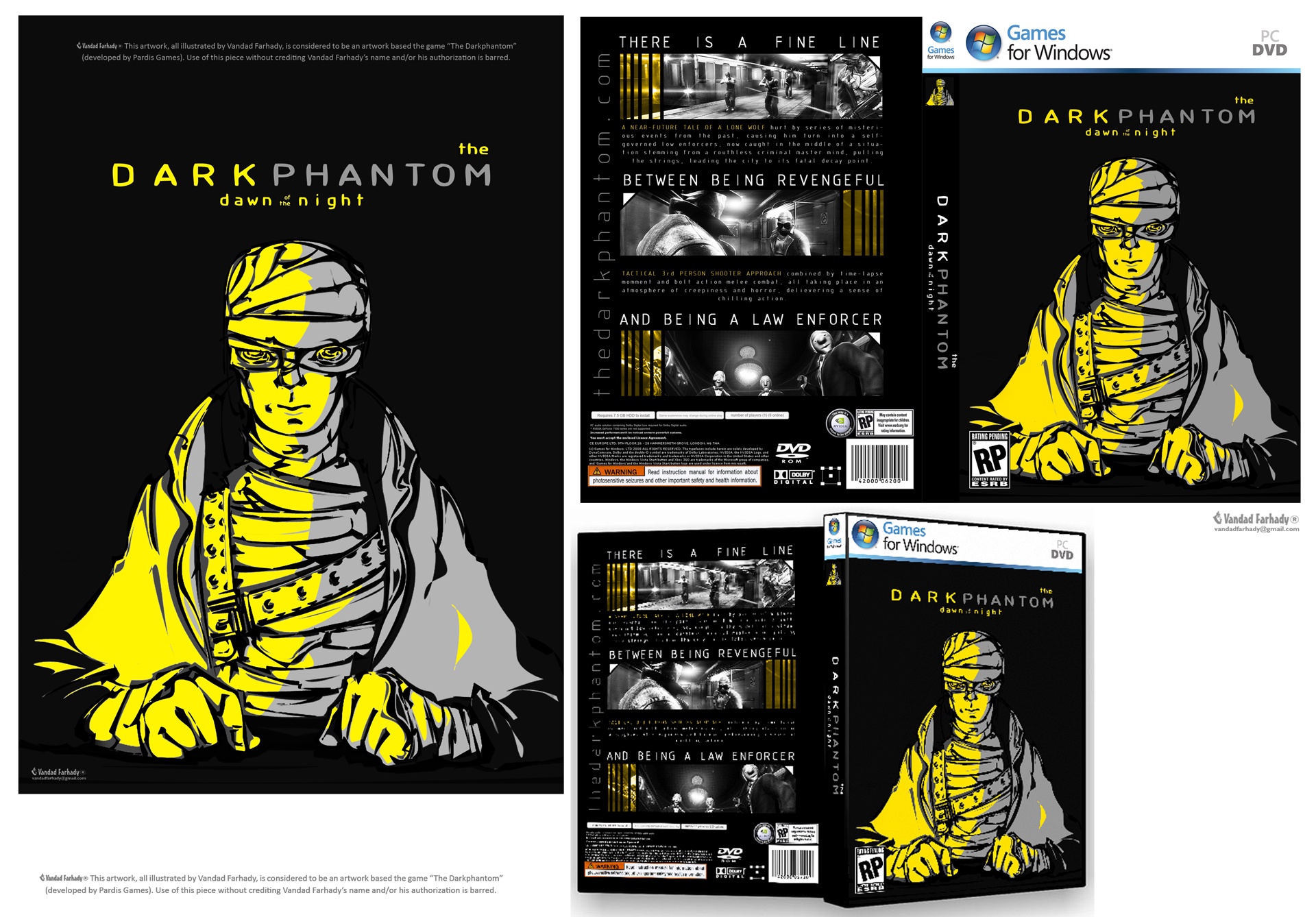 The Dark Phantom box cover