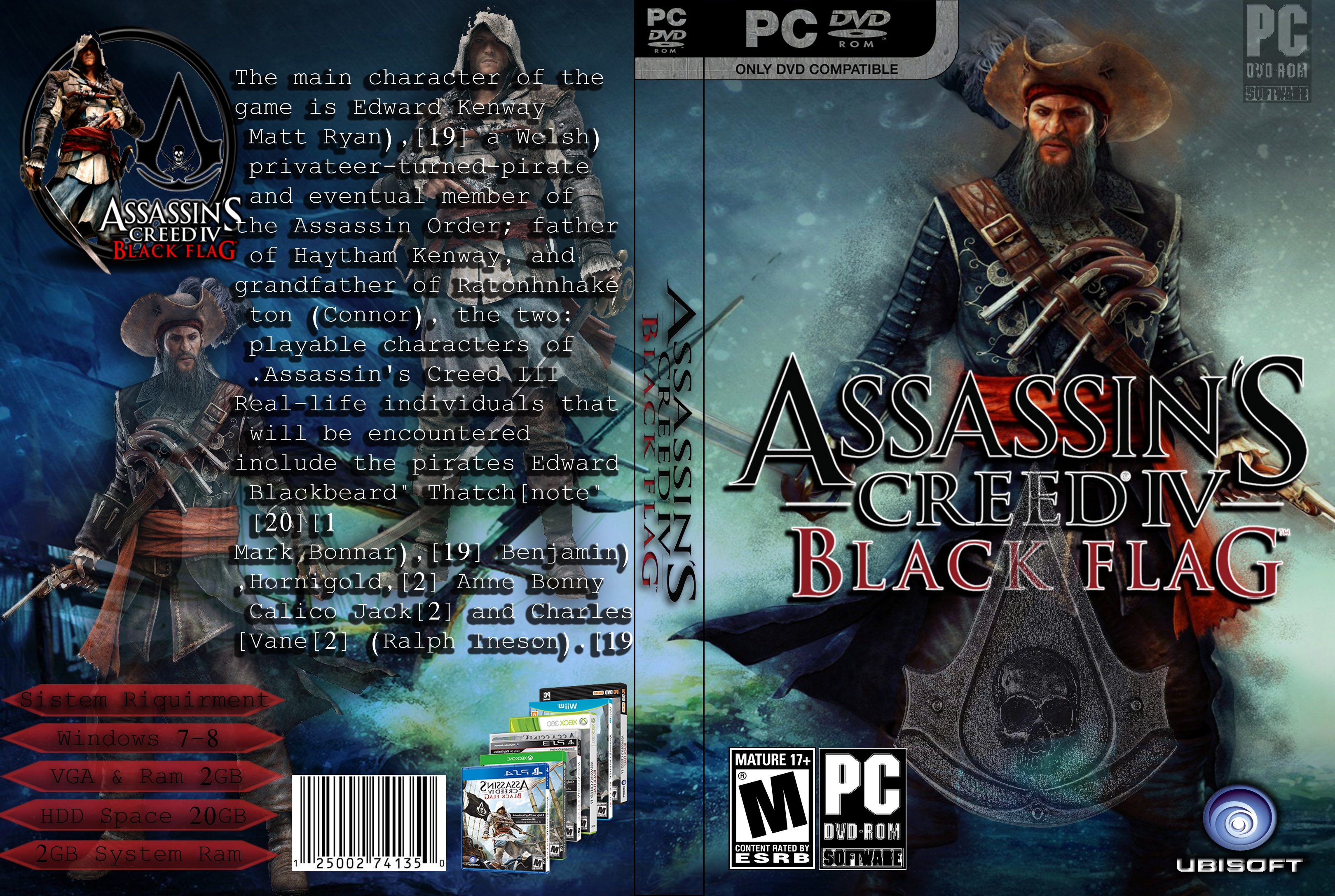 Assassins Creed IV: Black Flag box cover