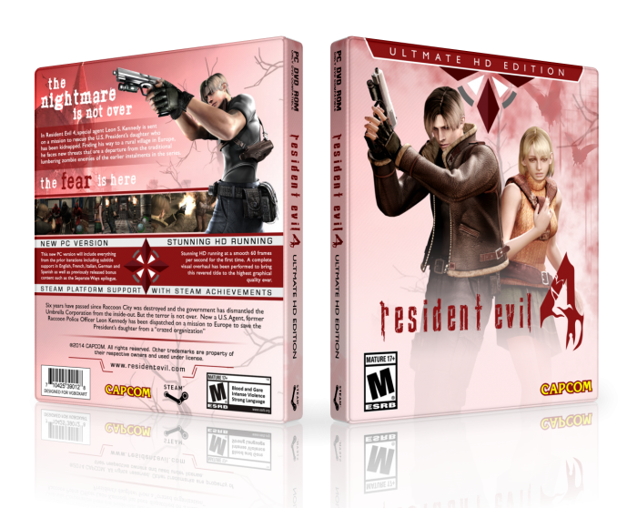Resident Evil 4: Ultimate HD Edition box art cover