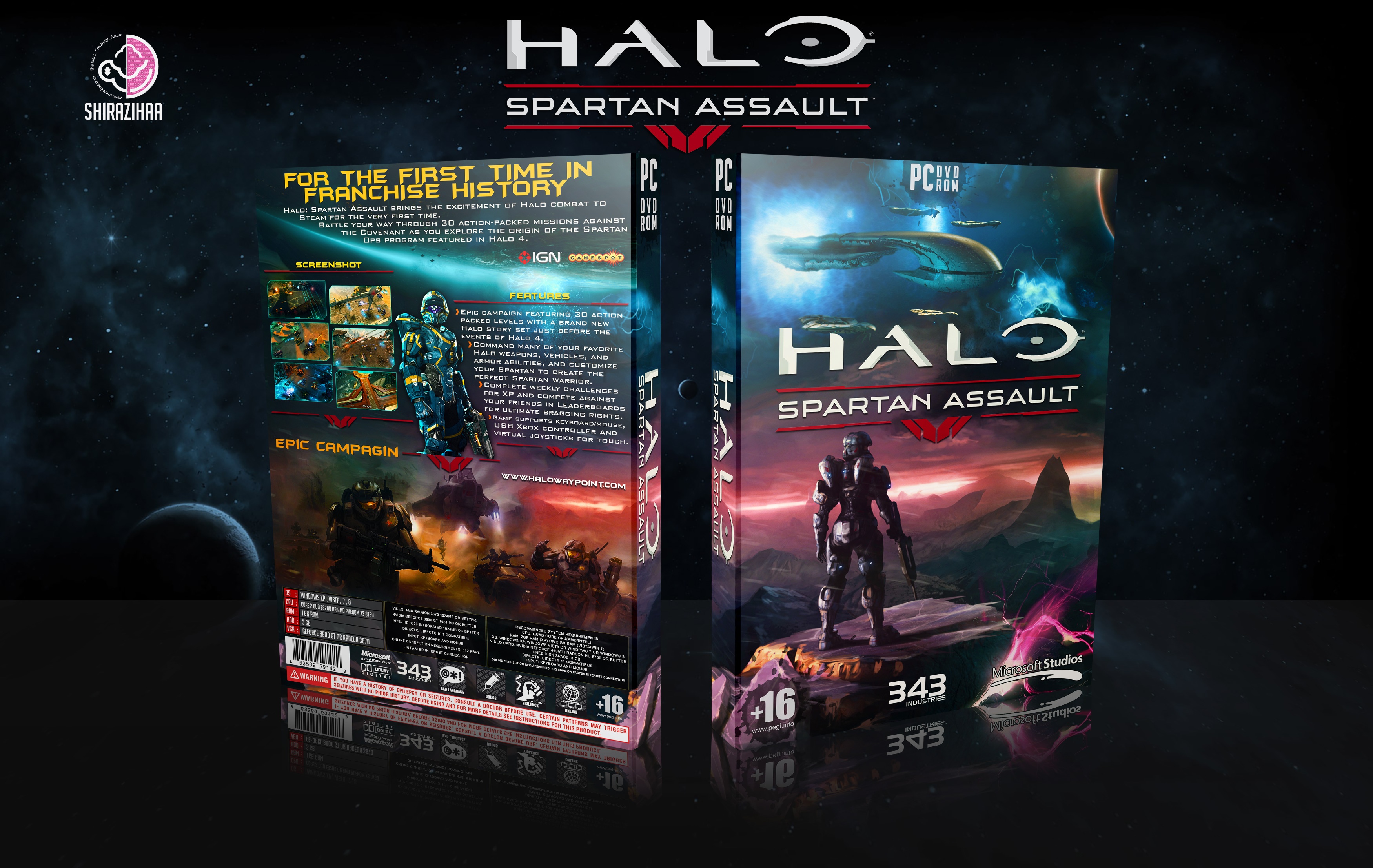 Halo: Spartan Assault box cover