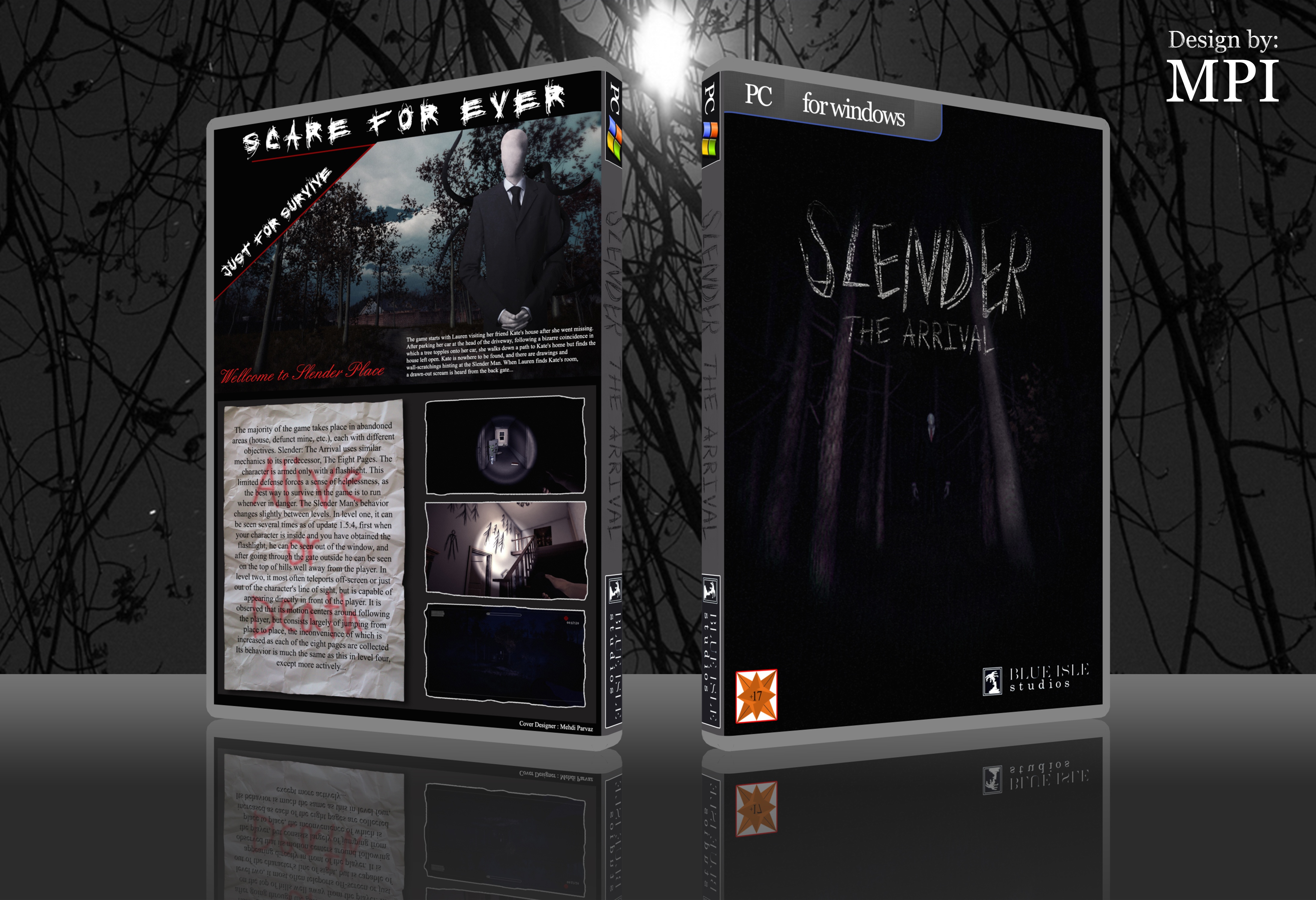 Slender The Arrival box cover