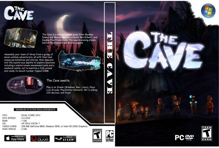 The Cave box art cover