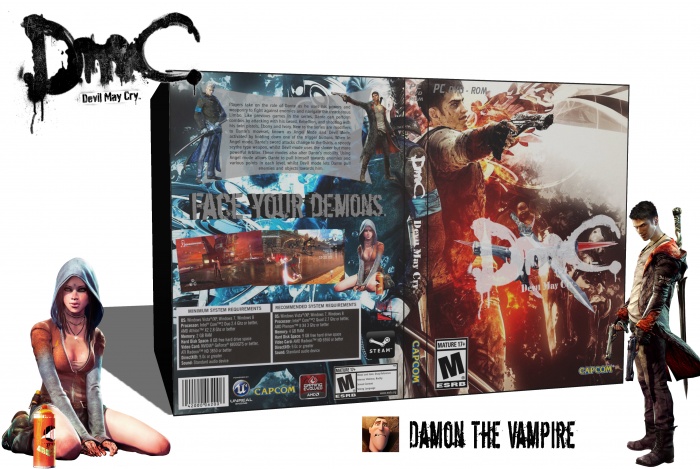 DmC Devil May Cry box art cover