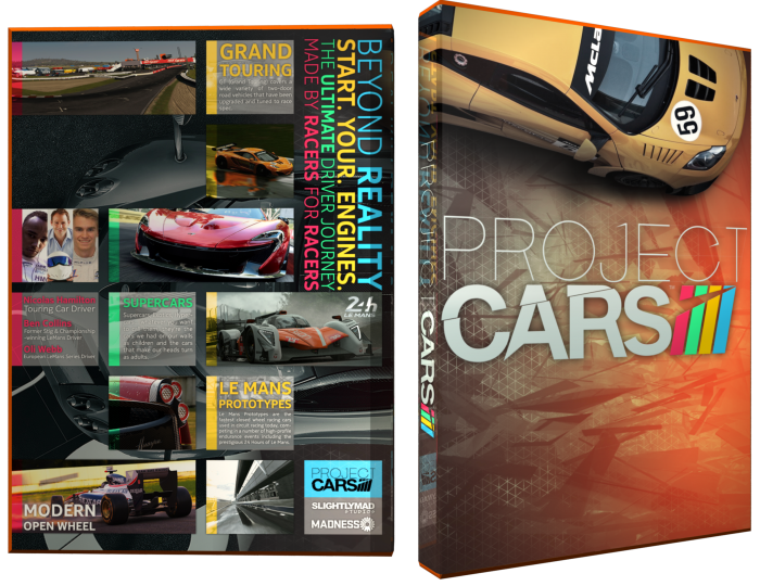 project cars pc box art