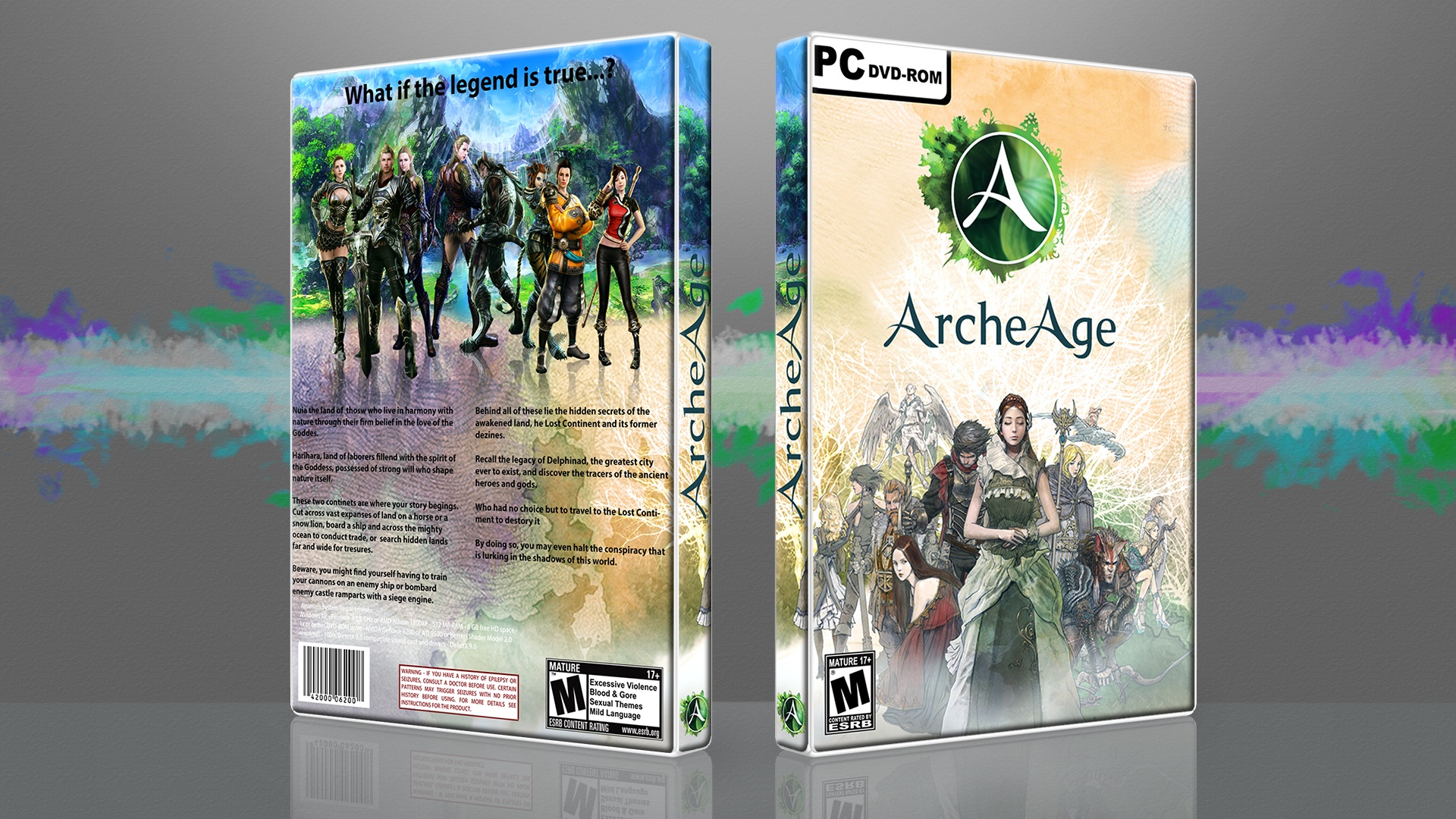 Archeage box cover