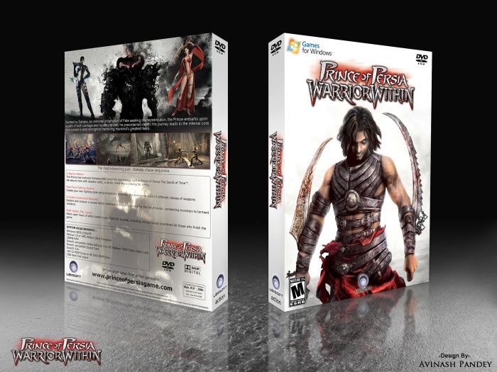Prince of Persia Warrior Within box art cover