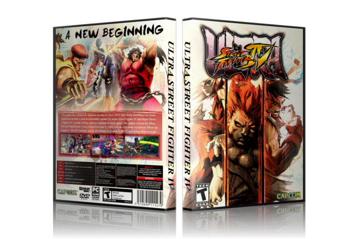 Ultra Street Fighter IV box art cover