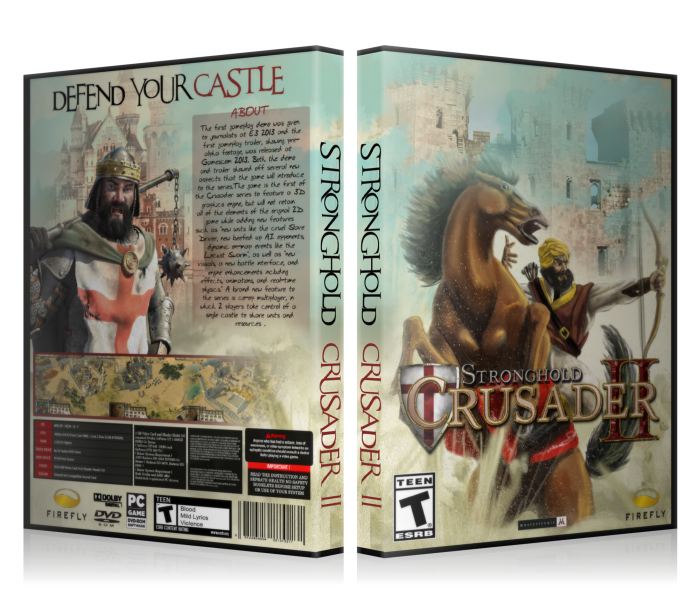 Stronghold Crusader II box art cover
