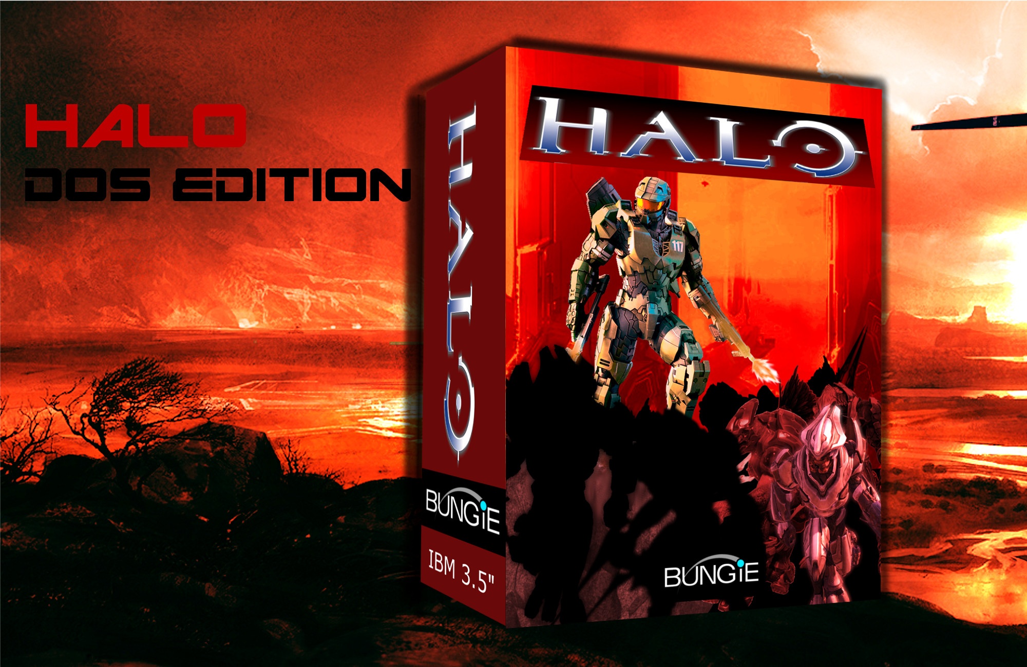 Halo - DOS Edition box cover
