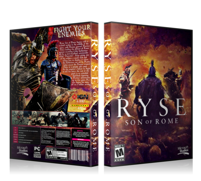 Ryse: Son of Rome box art cover