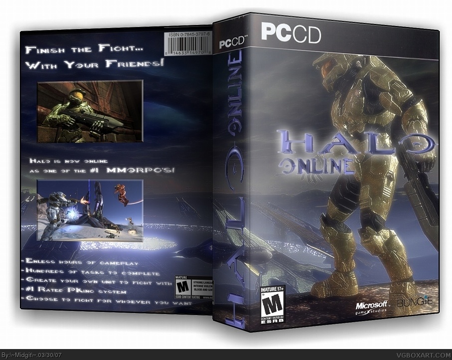 Halo Online box cover