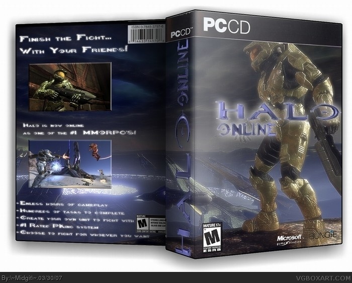 Halo Online box art cover