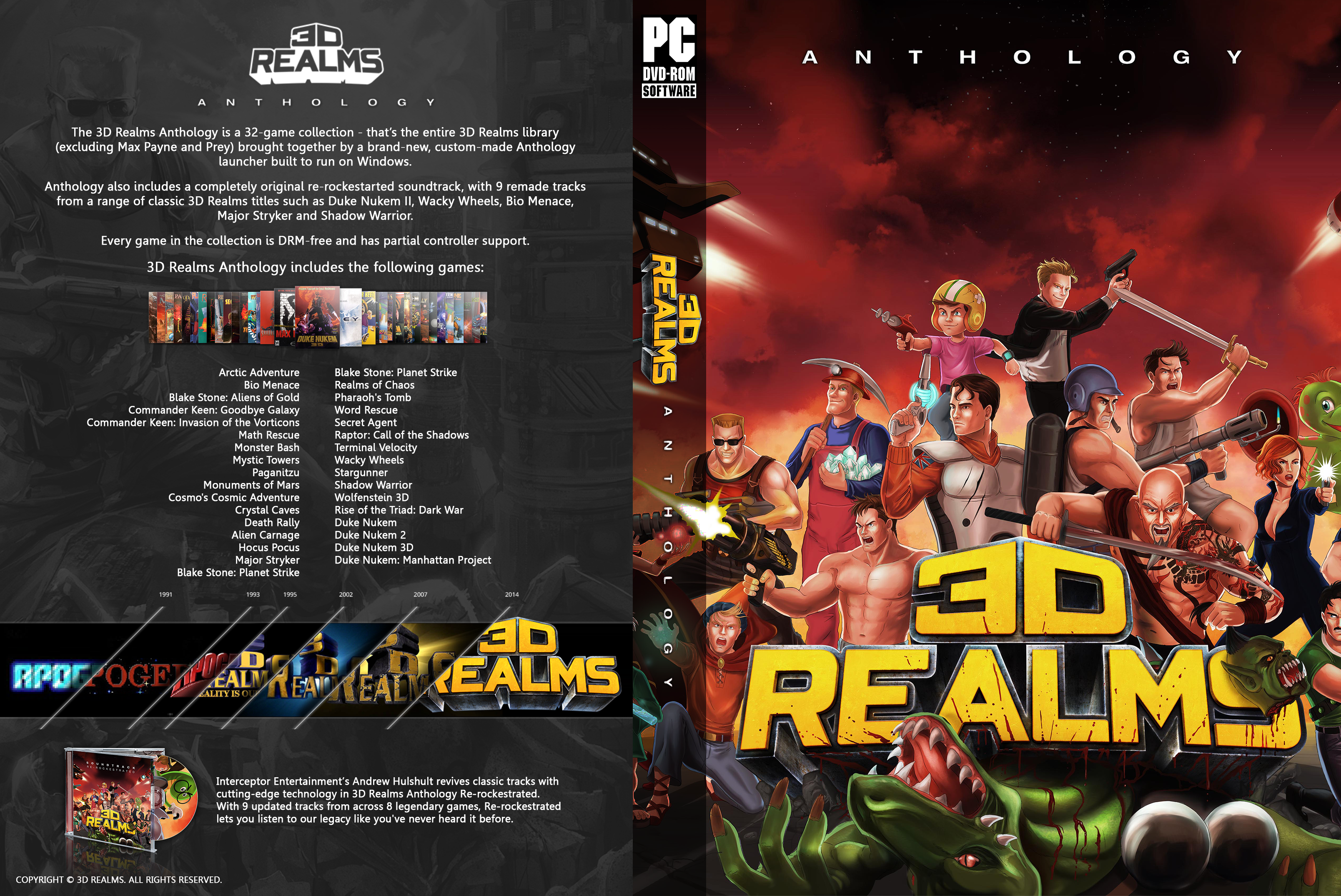 3D Realms Anthology box cover