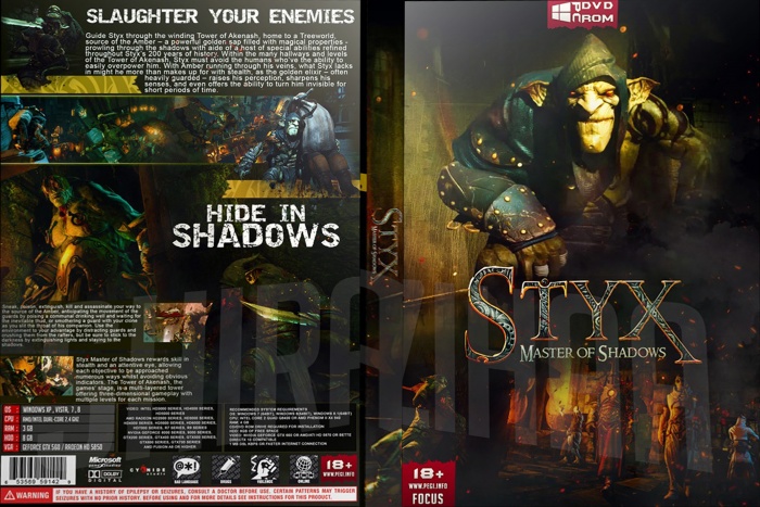 Styx: Master of Shadows box art cover