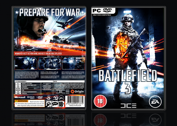 Battlefield 3 box art cover