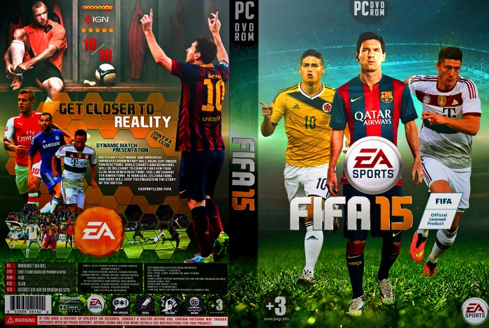 FIFA 15 Ultimate Team Edition box art cover
