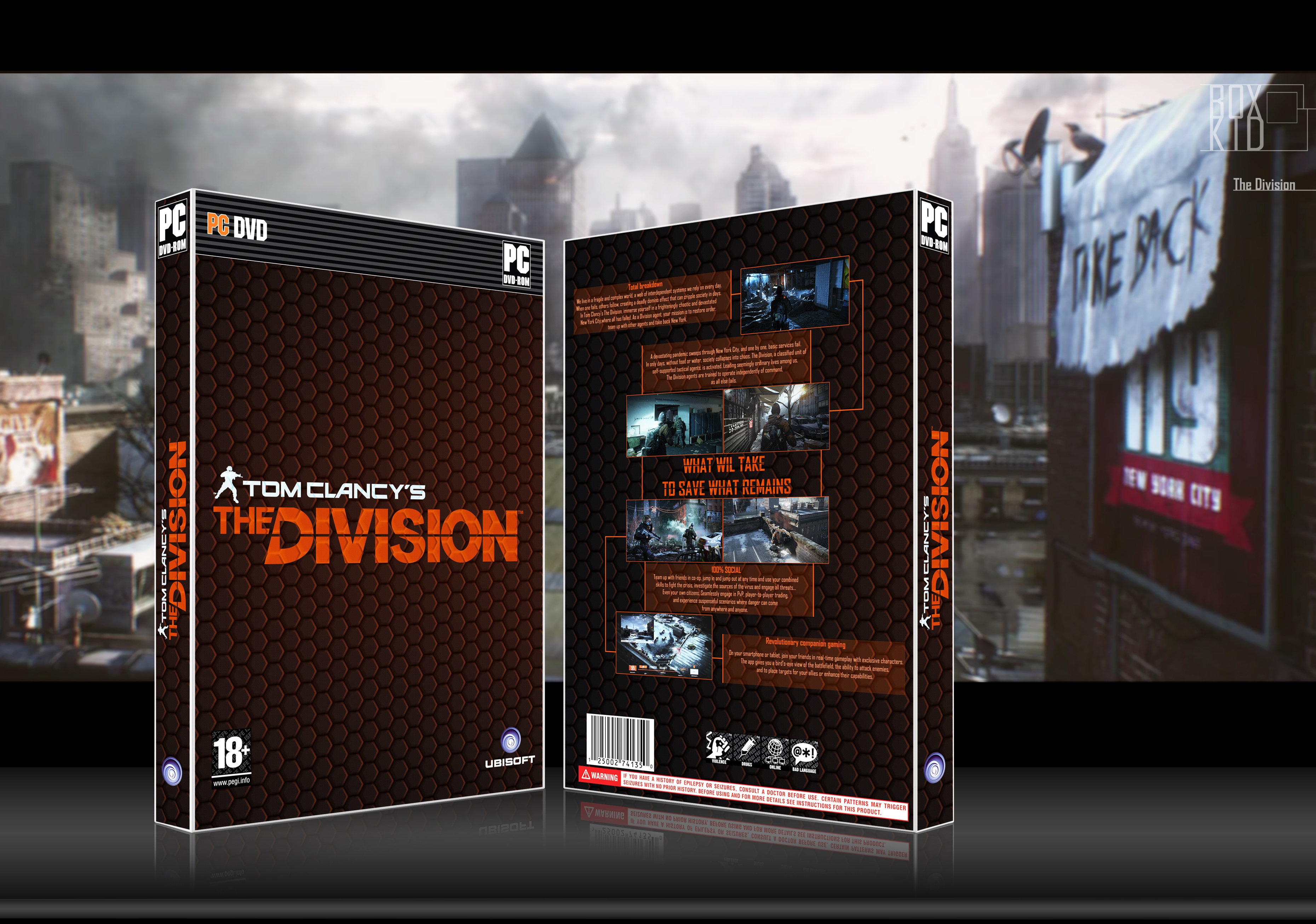 The Division box cover
