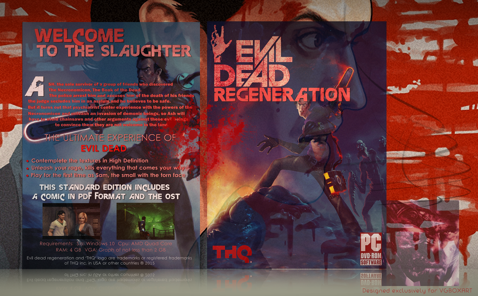 Evil Dead: Regeneration box cover