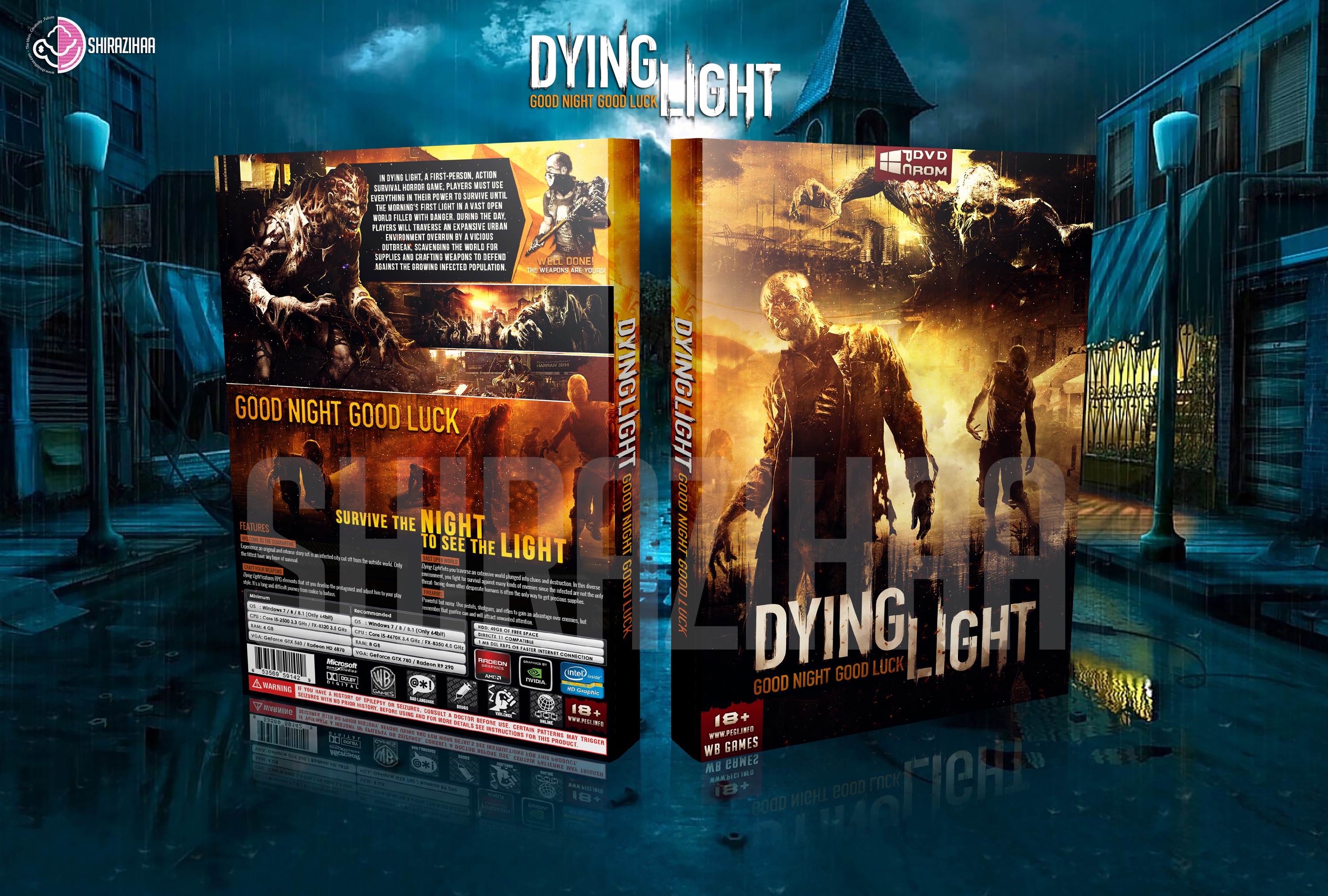 Dying Light box cover
